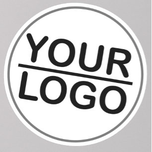 Custom logo laptop business sticker
