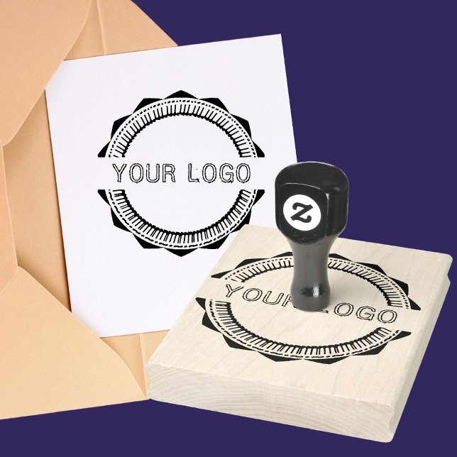 Custom Logo Large Rubber Stamp (Creator Uploaded)