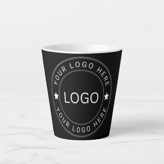 Custom Logo Latte Mug (Front)