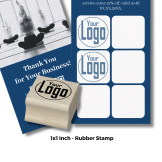 Custom Logo - Loyalty Card Devaluation  Rubber Stamp