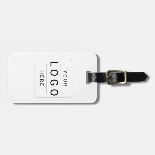 Custom Logo Luggage Tag (Front Horizontal)