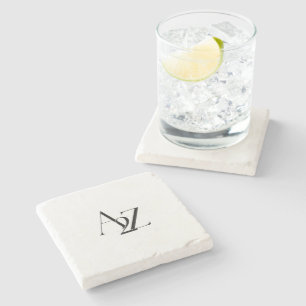 Custom Logo Luxury Stone Coaster