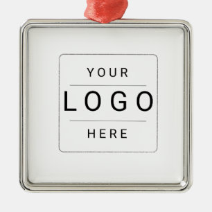 Custom Logo Metal Ornament