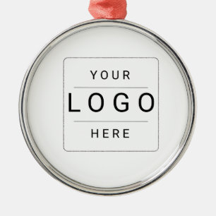 Custom Logo Metal Ornament