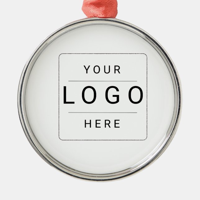 Custom Logo Metal Ornament (Front)