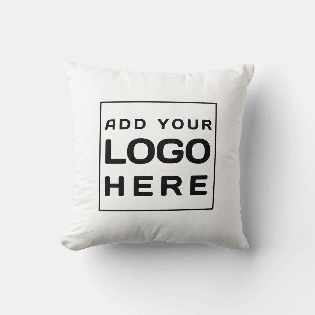Custom Logo Modern Business Brand Owner Cushion (Front)