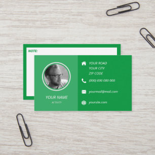 Custom logo modern minimalist icons business card
