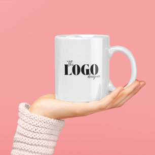 Custom Logo Mug Branded Client Gift Company Swag