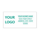 Custom Logo Name Return Address Self-inking Stamp
