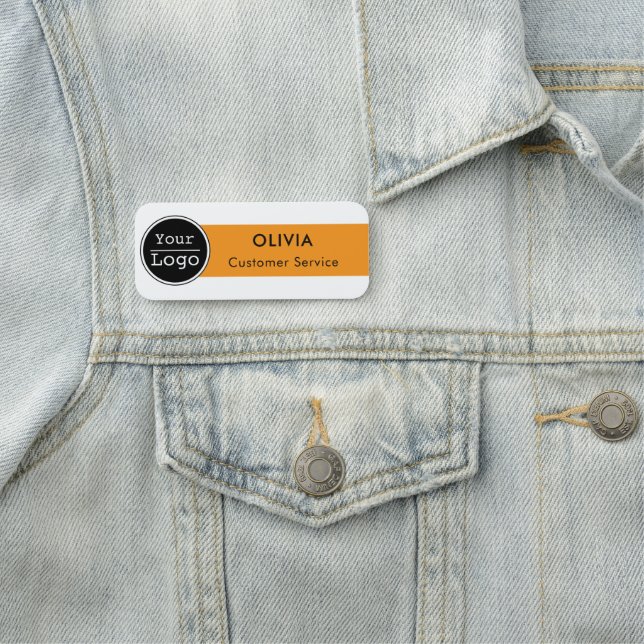 Custom Logo  Name Tag (In Situ)