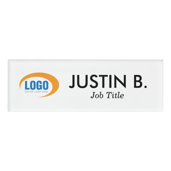 Custom Logo Name Tag