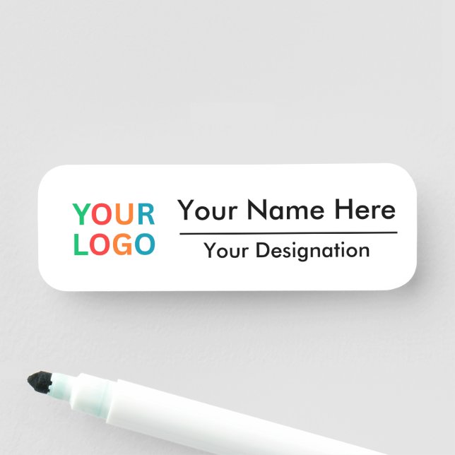 Custom Logo & Name Tag for Business Use (In Situ)