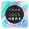 Custom Logo Name Web Holograph Thank You