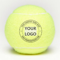 Custom  Logo Name Website Branded Tennis Balls