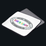 Custom Logo Name Website Business Laptop Sleeves<br><div class="desc">Your Colors - Custom Logo Name Website Promotional Personalized Company Office Promotion Business or Personal Customizable Colors and Text Modern Gift - Add Your Logo - Image - Photo / Name - Company / Website or E-mail or Phone - Contact Information / Address - Resize and Move or Remove /...</div>