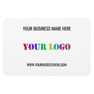 Custom Logo Name Website Promotional Magnet Gift