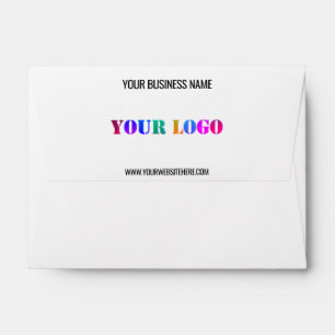 Custom Logo Name Website Promotional Personalised  Envelope