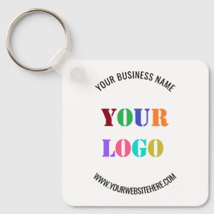 Custom Logo Name Website Promotional Personalised Key Ring