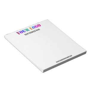 Custom Logo Name Website Promotional Personalised  Notepad