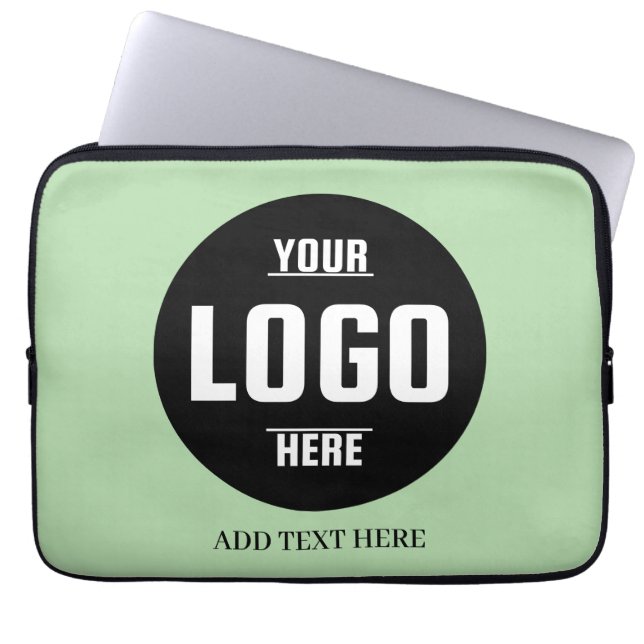 Custom Logo Neoprene Laptop Sleeve – 13 Inch (Front)