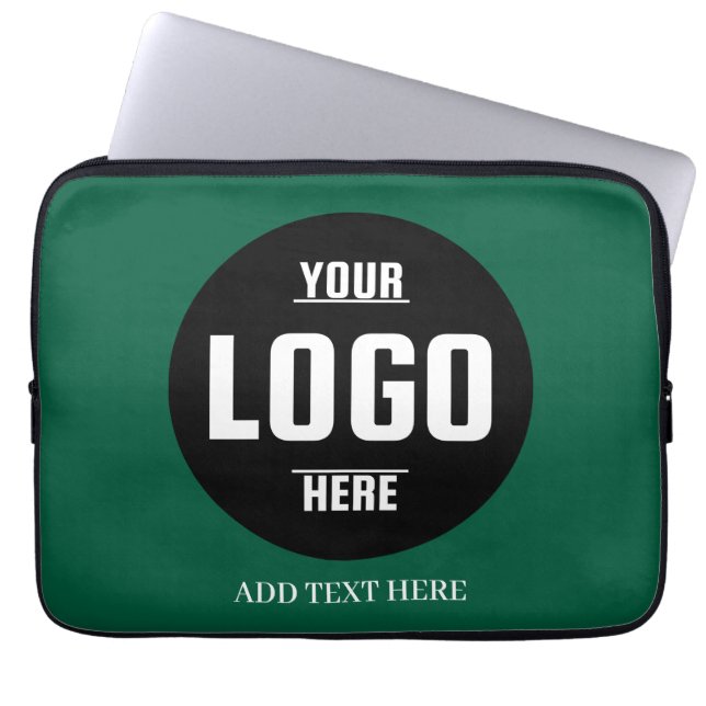 Custom Logo Neoprene Laptop Sleeve – 13 Inch (Front)