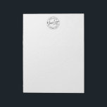 Custom Logo Notepad<br><div class="desc">Upload your own logo; tears on left side</div>