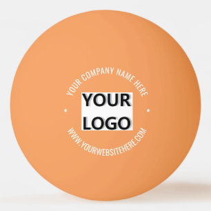 Custom Logo or Photo and Text Ping Pong Ball