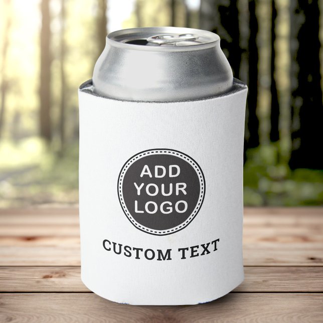 Custom logo or photo and text promotional can cooler (Creator Uploaded)