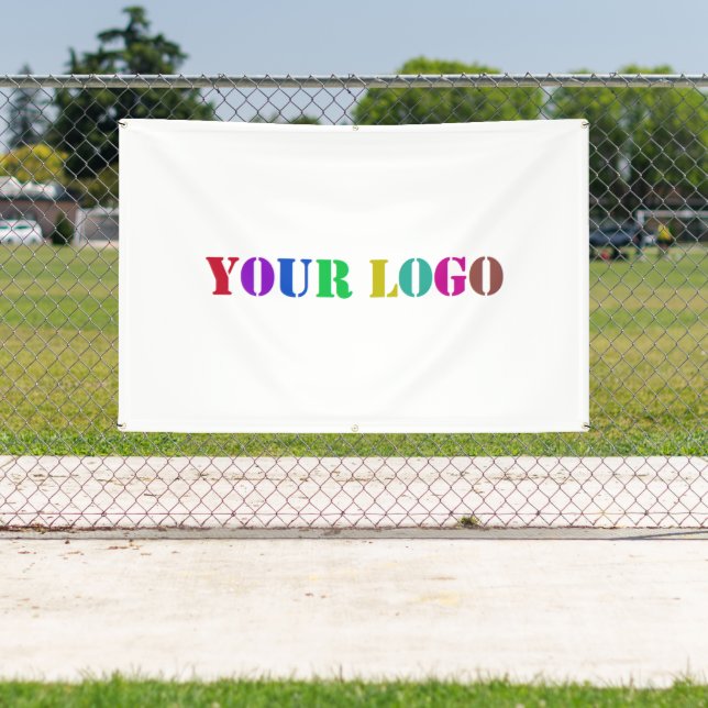 Custom Logo or Photo Business Promotional Banner (Insitu)