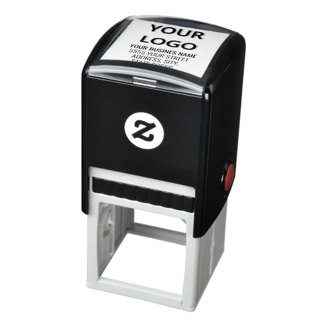 Custom Logo or Photo Name Address Stamp Template (Product)