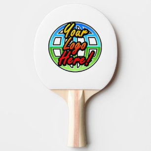 Custom Logo or Photo Personalised Ping Pong Paddle