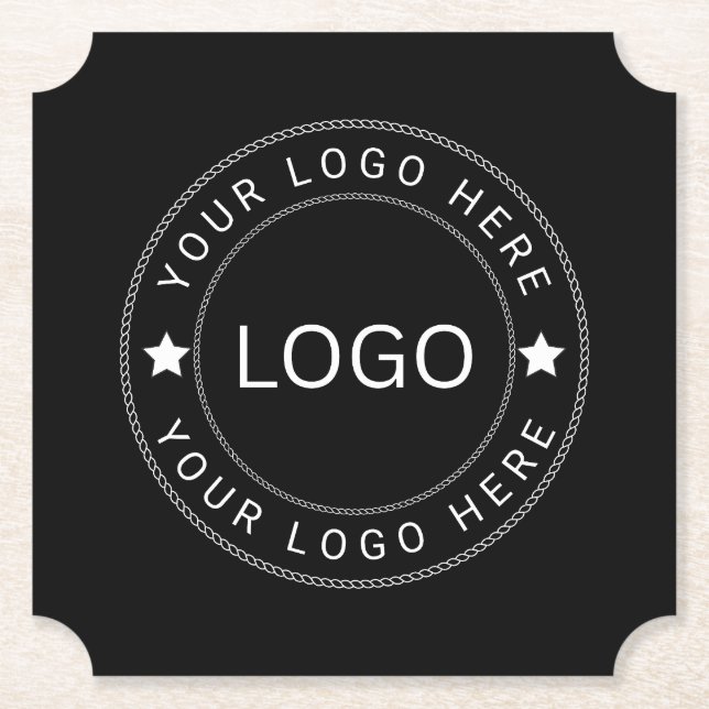 Custom Logo Paper Coaster (Front)