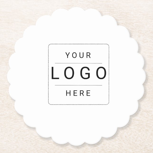 Custom Logo Paper Coaster (Front)