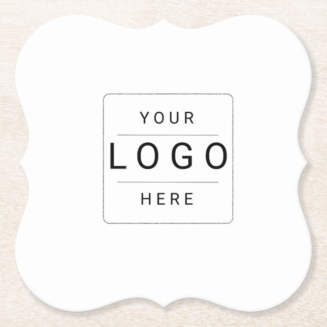 Custom Logo Paper Coaster (Front)