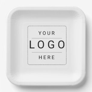Custom Logo Paper Plate