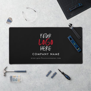 Custom Logo Personalised Business Branding Desk Mat