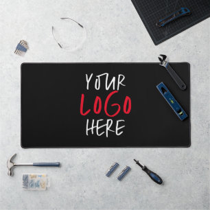 Custom Logo Personalised Business Branding Desk Mat