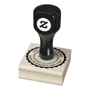 Custom Logo Personalised Business Branding Seal Ru Rubber Stamp