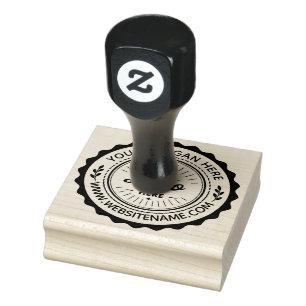 Custom Logo Personalised Business Branding Seal Rubber Stamp