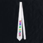 Custom Logo Photo Business Promotional Neck Tie<br><div class="desc">Custom Colours - Design Your own Tie with Your Company Logo Promotional Business Personalised Ties - Add Your Logo / Image / or Photo / QR Code / Text / more - Resize and move elements with Customisation tool. Choose / add your favourite background colour ! Please use your logo...</div>