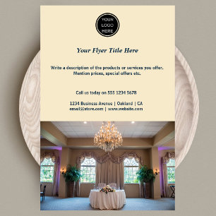 Custom Logo & Photo l Marketing Promotional  Flyer