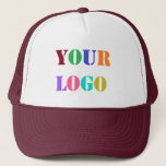 Custom Logo Photo Promotional Business Trucker Hat<br><div class="desc">Custom Logo or Photo / Text Promotional Business Personalized Hat / Gift - Add Your Logo / Image or Text / Information - Resize and move elements with Customization tool. Please use your logo - image that does not infringe anyone's Copyright !! Good Luck - Be Happy :)</div>