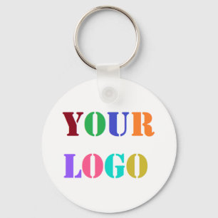 Custom Logo Photo Promotional Company Keychain
