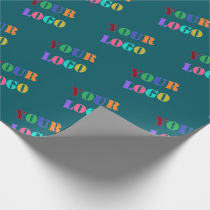 Custom Logo Photo Promotional Personalised Colours Wrapping Paper