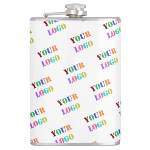 Custom Logo Photo Promotional Personalised Modern Hip Flask