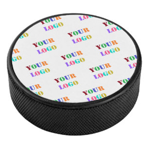 Custom Logo Photo Promotional Personalised Modern  Hockey Puck