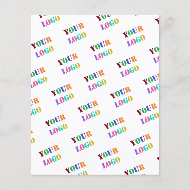 Custom Logo Photo Promotional Personalized Modern Flyer (Front)