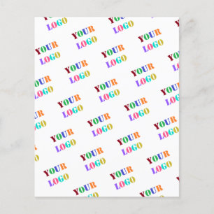 Custom Logo Photo Promotional Personalized Modern Flyer