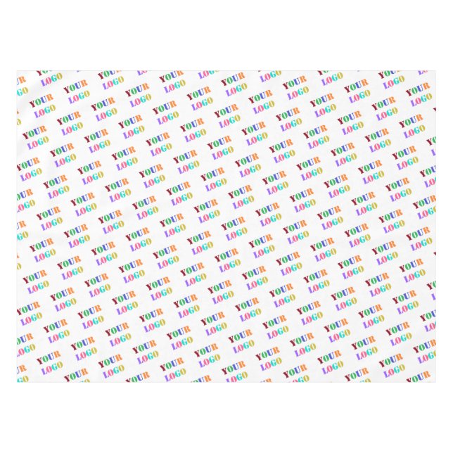 Custom Logo Photo Promotional Tablecloth  (Front (Horizontal))