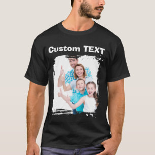 Custom Logo Photo Shirt Family Gift Tee Logos fgfg